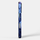 Pop Muzikanten Blauwe Paarse Art Print Case-Mate iPhone Case (Achterkant / Rechts)