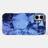 Pop Muzikanten Blauwe Paarse Art Print Case-Mate iPhone Case (Achterkant (horizontaal))