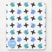 Pop Ninja Throwing Star Muismat (Voorkant)