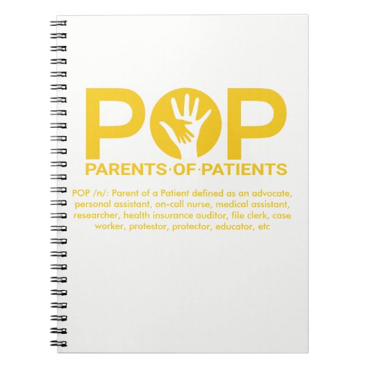 POP notebook Notitieboek (Voorkant)