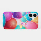 Pop of Sparkle Phone Case iPhone 16 Hoesje (Achterkant horizontaal)