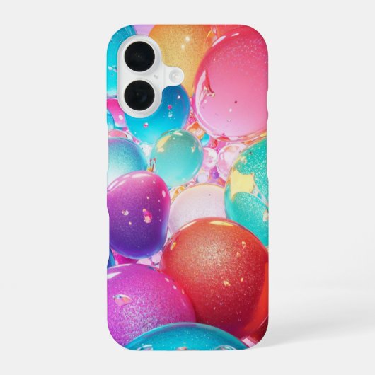 Pop of Sparkle Phone Case iPhone 16 Hoesje (Achterkant)