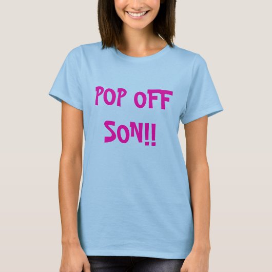 POP OFFSON! - Gepersonaliseerd - Aangepast.. - Gep T-shirt (Voorkant)