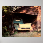 Pop Old Truck Poster (Voorkant)