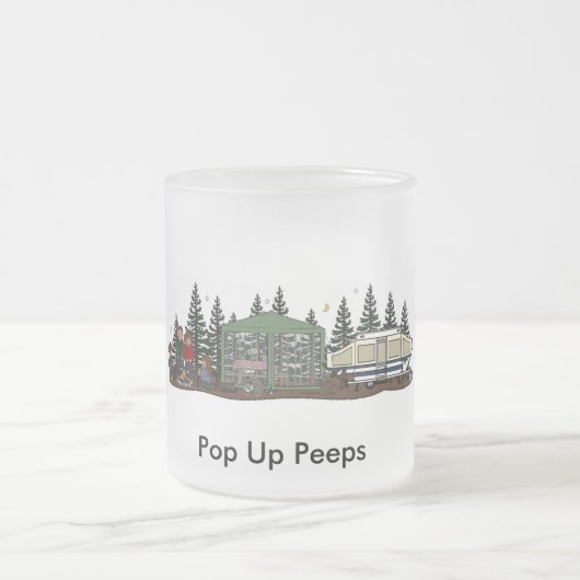 ,Pop omhoog de mok van Peeps (Center)