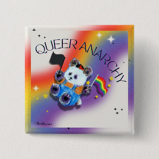 Pop omhoog Pride Panda Beer Button