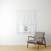 Pop omhoog Winkel Tafel Runner Banner Logo Patroon Wandkleed (In situ)