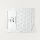 Pop omhoog Winkel Tafel Runner Banner Logo Patroon Wandkleed (Voorkant (horizontaal))