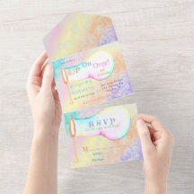 Pop op Over Bubbles Kind Verjaardagsfeest