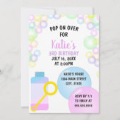 Pop op Over Kids Verjaardagsfeestje Kaart (Voorkant)