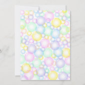 Pop op Over Kids Verjaardagsfeestje Kaart (Achterkant)