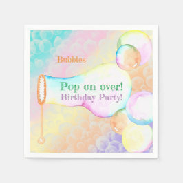 Pop op Over Kids Verjaardagsfeestje Servet