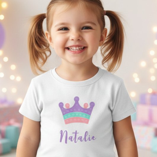 Pop op over! Pastel pop het meisje Kinder Shirts