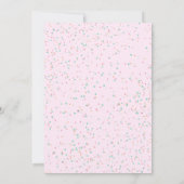 Pop op Over Summer Thema Verjaardag Kaart (Achterkant)