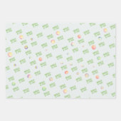 Pop op over! Zeepbellen verjaardags kind Inpakpapier Vel (Voorkant 3)