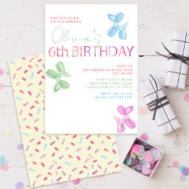 Pop op uitnodiging voor meer dan 6e verjaardag