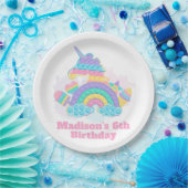 Pop op verjaardag papieren bordje (Feest)