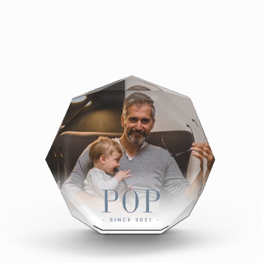 Pop opa jaar ingesteld fotoblokken (Voorkant)