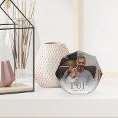 Pop opa jaar ingesteld fotoblokken