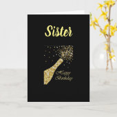 POP OPEN DE KURK EN CeLeBrAtE UW DAG! Kaart (Gele Bloem)