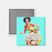 Pop opent een bier op nul magneet (Voorkant / Achterkant)