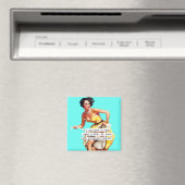 Pop opent een bier op nul magneet (Insitu (Vaatwasser))