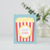 Pop over populistische filmwedstrijd kaart (Staand voorkant)