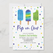 Pop over zomervakantie kaart (Voorkant)