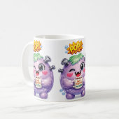 Pop Paars Koffiemok (Voorkant links)
