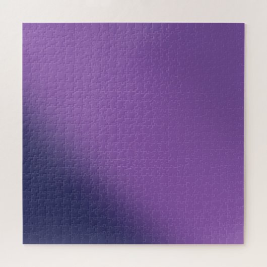 Pop Paarse Ombre Puzzle Legpuzzel (Horizontaal)