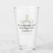 POP Parish & School Pint Glass Glas (Achterkant)