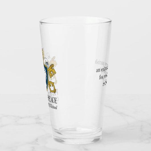 POP Parish & School Pint Glass Glas (Links)