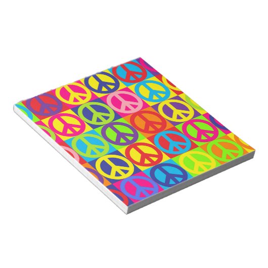 Pop Peace Notitieblok (Schuin)