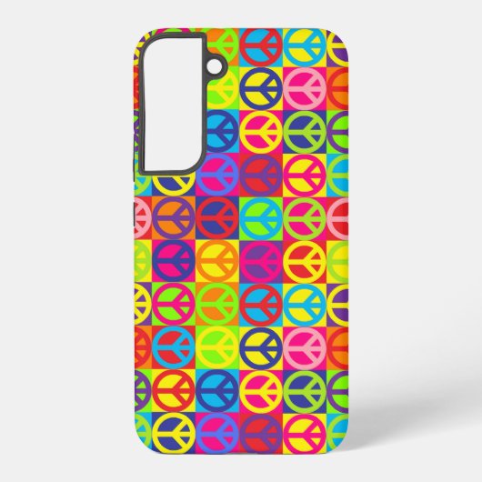 Pop Peace Samsung Galaxy Hoesje (Achterkant)
