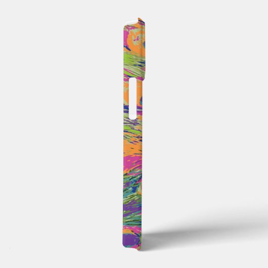 Pop Peacock Case-Mate iPhone Case (Achterkant / Rechts)
