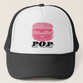 Pop Pink Burger Trucker Pet (Voorkant)