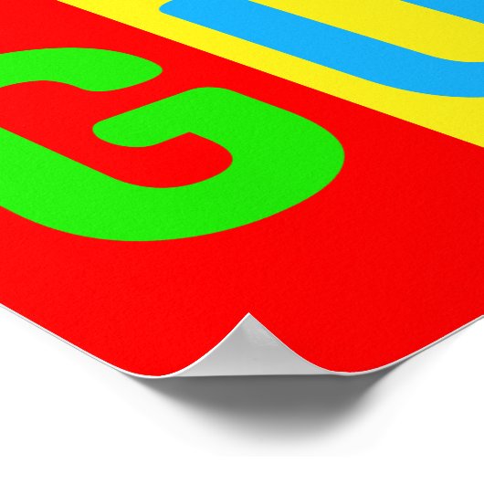 Pop Pistool Pop Poster (Hoek)