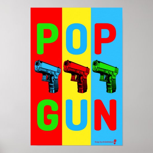Pop Pistool Pop Poster (Voorkant)
