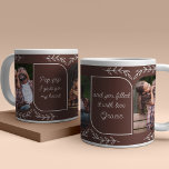 Pop-pop 3 Verticale woorden van het Behouden van d Grote Koffiekop<br><div class="desc">Een mok met een cadeau voor foto's voor een nieuwe grootvader of gevestigde grootouder - je kunt pop-pop, opa, opa, papa bijvoorbeeld zeggen, of het is net zo makkelijk om je te personaliseren voor iemand anders. Het fotomalplaatje toont 3 van uw favoriete foto's in verticaal formaat met rond gemaakte hoeken....</div>