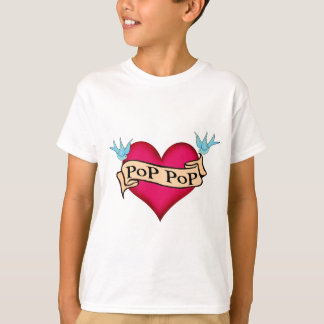 Pop Pop - aangepaste T-shirts voor het Tattoo van 