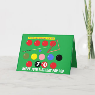 POP POP BIRTHDAY KAART VOOR grootvader