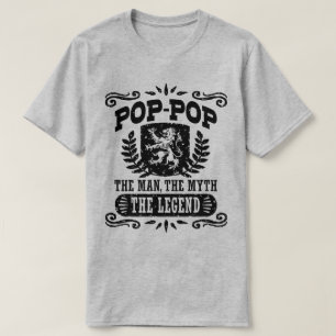 Pop Pop de Man de mythe de legende T-shirt
