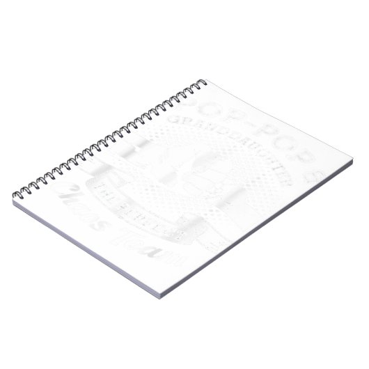 Pop-Pop en kleindochter het perfecte chaoteam Gra Notitieboek (Linkerzijde)