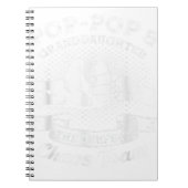 Pop-Pop en kleindochter het perfecte chaoteam Gra Notitieboek (Voorkant)
