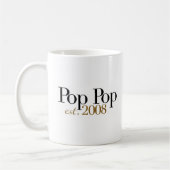 Pop Pop EST 2008 Koffiemok (Links)
