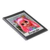 Pop, pop foto, cadeau, Blythe Notitieboek (Rechterzijde)