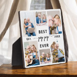 Pop Pop Grandfather Grandchildren Photo Collage Fotoplaat<br><div class="desc">Capture the love between Pop Pop and his grandchildren with our Grandfather Grandchildren Photo Collage Plaque. This personalized plaque features a heartwarming photo collage, beautifully displaying cherished moments shared between Poppy and his beloved grandchildren. Surrounding the photos is the endearing title "Poppy, " adding a special touch to the design....</div>