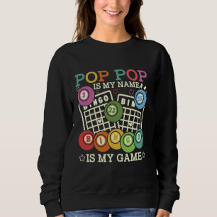 Pop Pop is mijn naam Bingo is mijn spel Funny Bing Trui