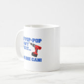 Pop-Pop kan het niet repareren, niemand kan het Koffiemok (Voorkant links)