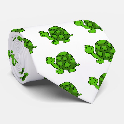 Pop-Pop-Pop schildpad stropdas! Stropdas (Opgerold)